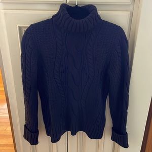 Lands’ End Black Sweater